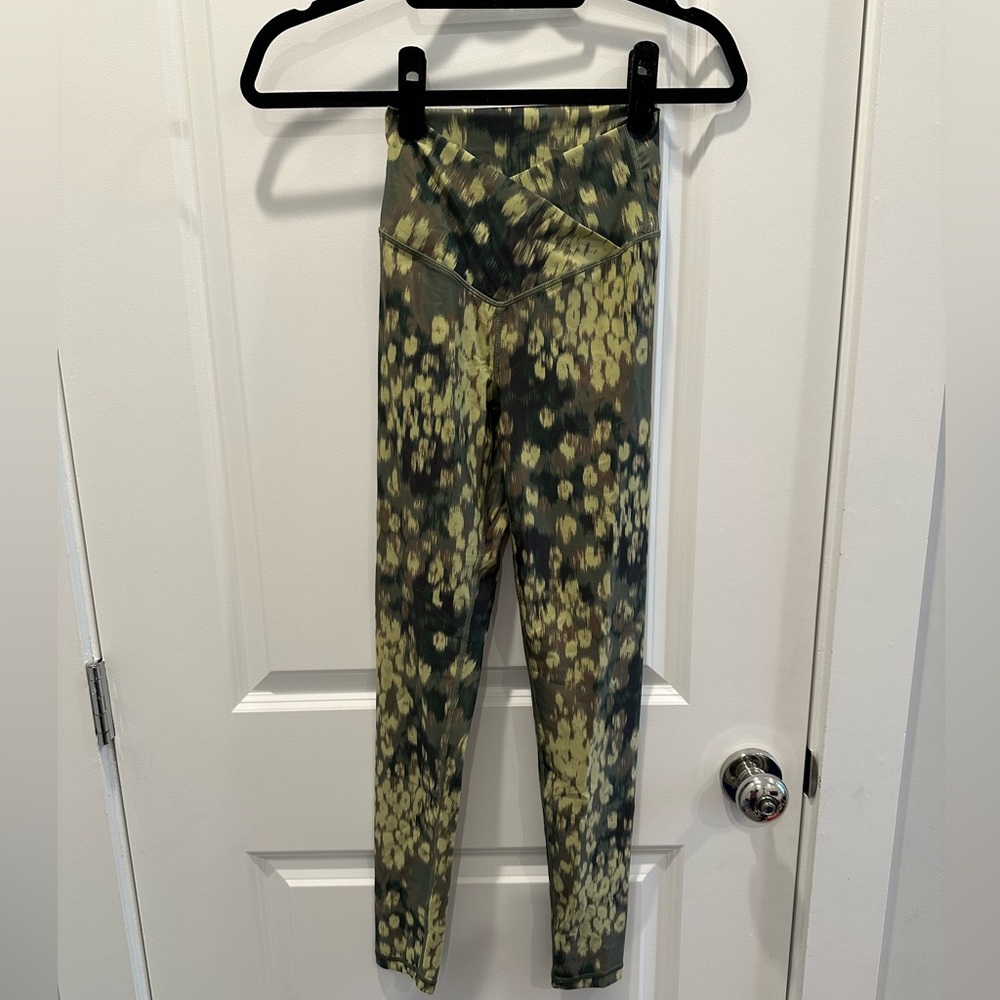 aerie green leggings